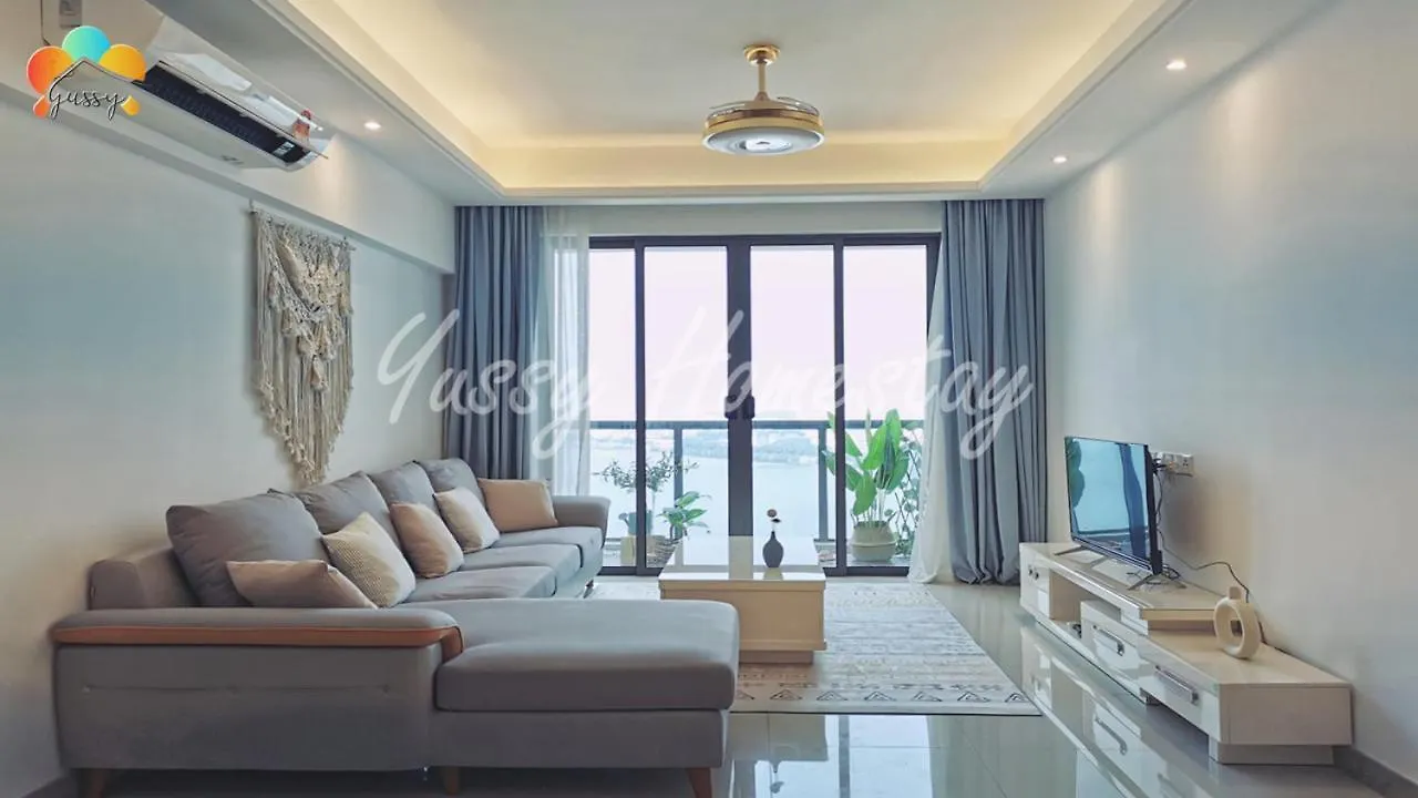 Yussy 2 Bedroom Sea View Condo At R&F Princess Cove Johor Bahru Apartment