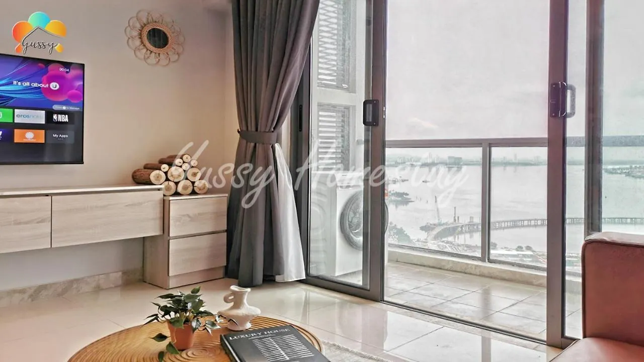 Apartment Yussy 2 Bedroom Sea View Condo At R&F Princess Cove Johor Bahru